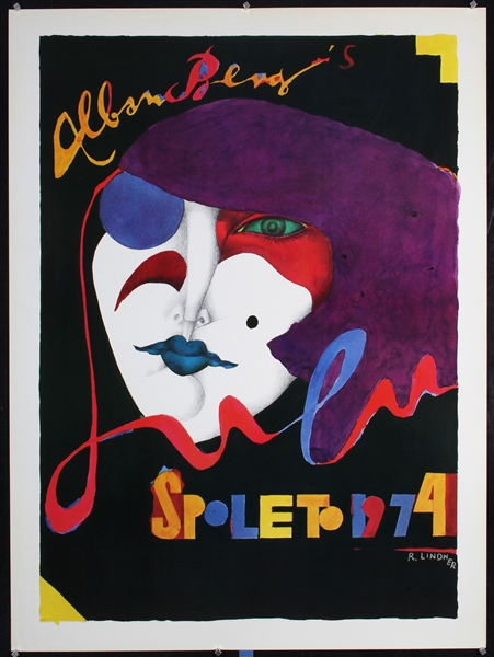 Lulu - Alban Berg - Spoleto by Richard Lindner, 1974