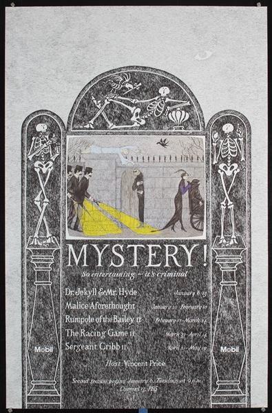 Mystery (Mobil) by Edward Gorey, ca. 1979