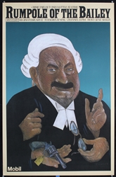 Rumpole of the Bailey (Mobil Masterpiece Theatre) by Seymor Chwast, ca. 1980