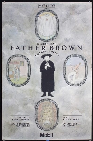 Father Brown (Mobil) by Edward Gorey, 1982