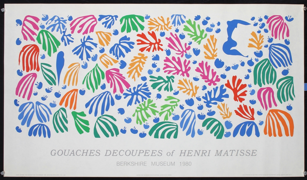 Gouaches Decoupees of Henri Matisse by Matisse, 1980