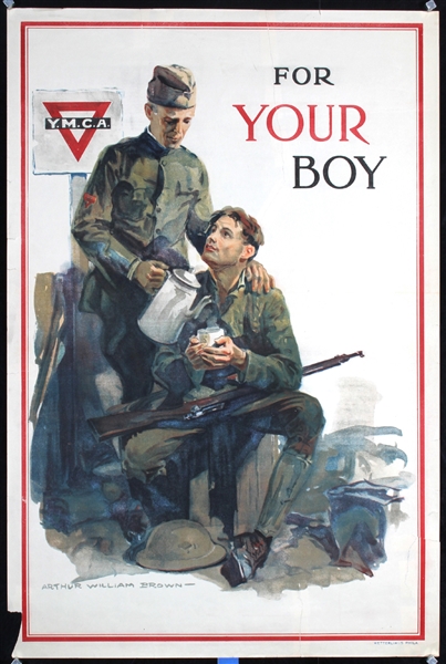 For Your Boy (YMCA) by Arthur Brown, 1918
