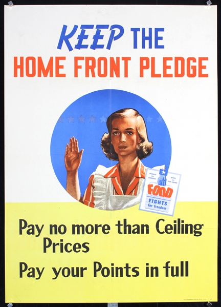 Keep the home front pledge, 1944