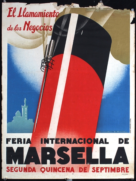 Internationale Messe in Marseille by Mercier, 1927
