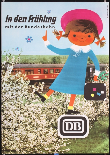 In den Frühling (Deutsche Bundesbahn) by Grave-Schmandt, 1959