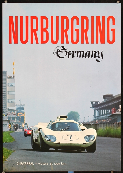 Nurburgring Germany - Chaparral by Molter, ca. 1970