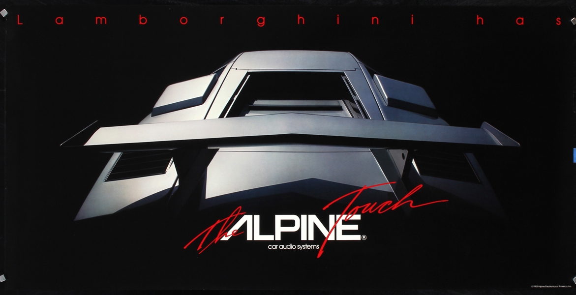 Lamborghini - the Alpine Touch, 1983