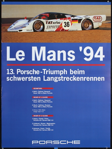 Porsche - Le Mans 94 by Lagally, 1994