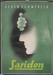 Saridon - gegen Schmerzen by Otto Stuber, ca. 1930