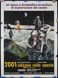 2001: A Space Odyssey (Cinerama Italian One-Panel), 1968
