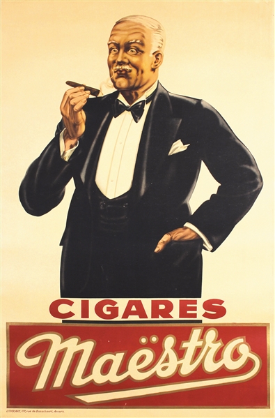 Cigares Maestro, ca. 1930