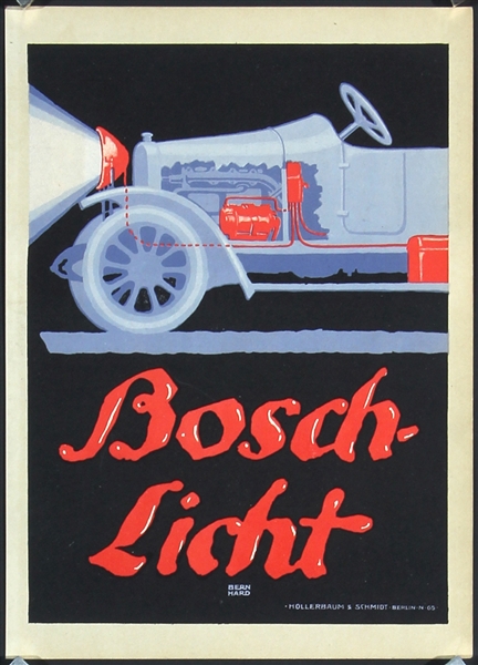 Bosch-Licht (Print) by Lucian Bernhard, ca. 1913