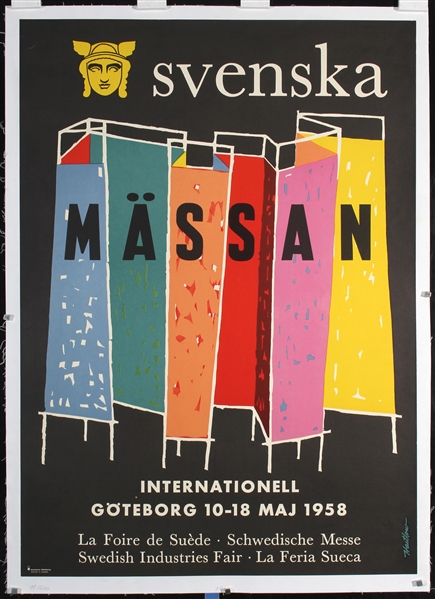 Svenska - Mässan Internationell by Hartlow, 1958