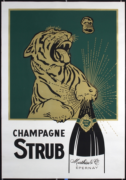 Champagne Strub (New Edition), ca. 1985