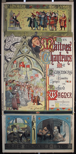 Les Maitres Chanteurs de Nürenberg by Beaussier, ca. 1900