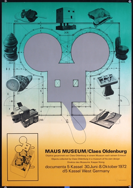 Maus Museum by Claes Oldenburg, 1972