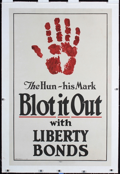 Blot it out - The Hun - His Mark by St. John, ca. 1918