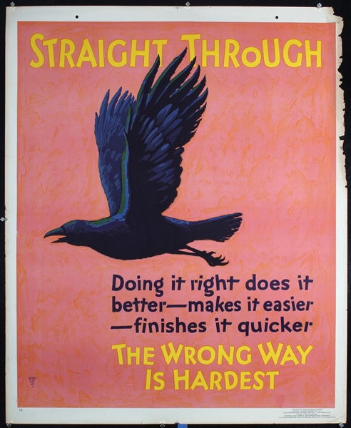 Straight Through by Henry Lee, Jr., 1929