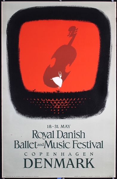 Denmark - Royal Danish Ballet and Music Festival by Thelander, 1955