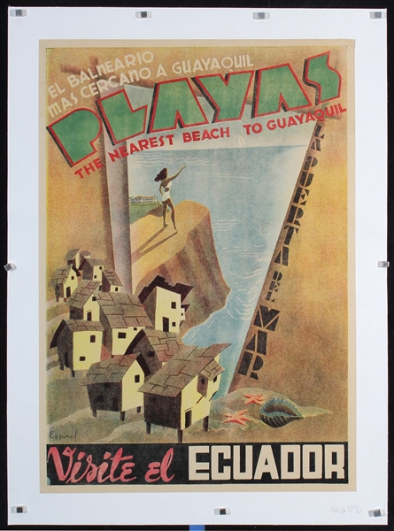 Ecuador - Playas by Espinel, ca. 1950