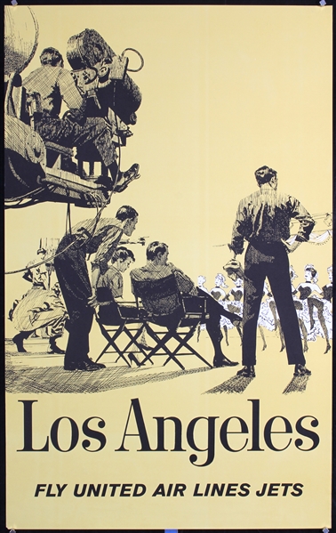 United Air Lines Jets - Los Angeles, ca. 1965