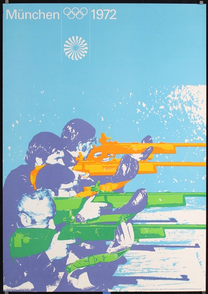  Olympic Games Munich - Shooting by Otl Aicher, 1972