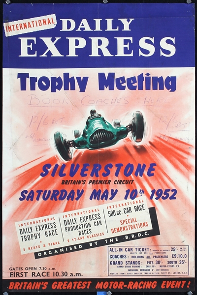Daily Express - Trophy Meeting - Silverstone, 1952