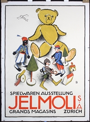 Jelmoli - Spielwaren by Otto Baumberger, 1915
