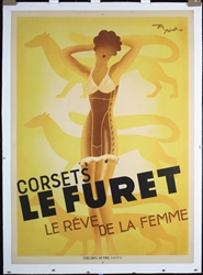 Corsets Le Furet by Roger Perot, 1933