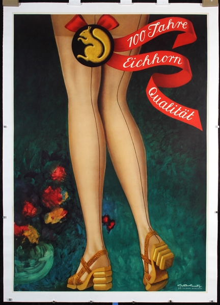 100 Jahre Eichhorn (Stockings) by Victor Rutz, 1942