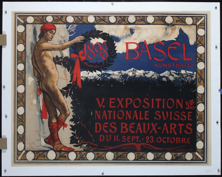 Basel - Exposition Nationale Suisse by Hans Sandreuter, 1898