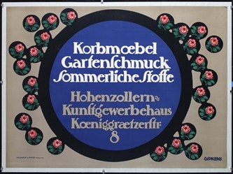Korbmoebel - Gartenschmuck by Julius Gipkens, 1910