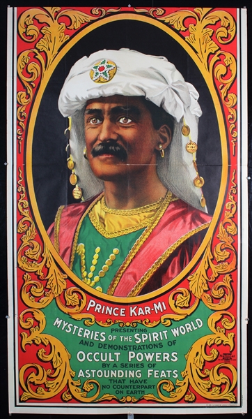 Prince Kar-Mi - Mysteries of the Spirit World, ca. 1914