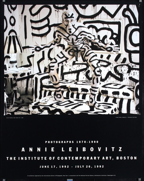 Annie Leibovitz / Keith Haring Undressed by Annie Leibovitz, 1992