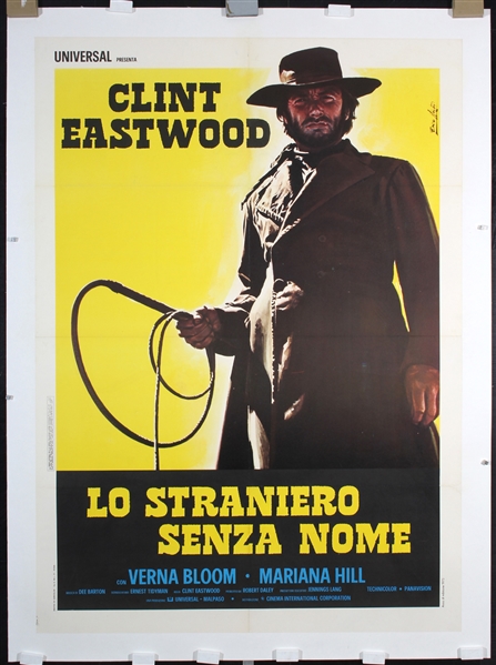 Lo Straniero Senza Nome / High Plains Drifter by Enzo Nistri, 1973