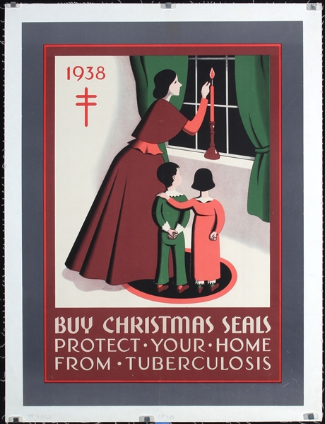 Buy Christmas Seals - Tuberculosis, 1938