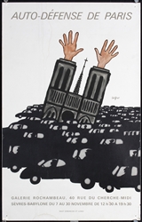 Auto-Defense de Paris by Raymond Savignac, 1970