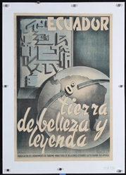 Ecuador - Tierra de Belleza y Leyenda by Muriel, ca. 1950
