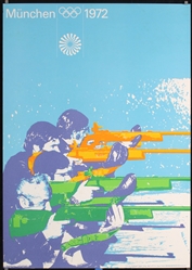  Olympic Games Munich - Shooting by Otl Aicher, 1972