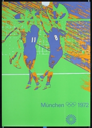 Olympic Games Munich - Volleyball by Otl Aicher, 1972
