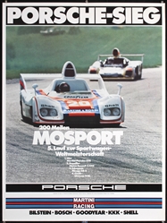 Porsche - 200 Meilen Mosport by Erich Strenger (Studio), 1976