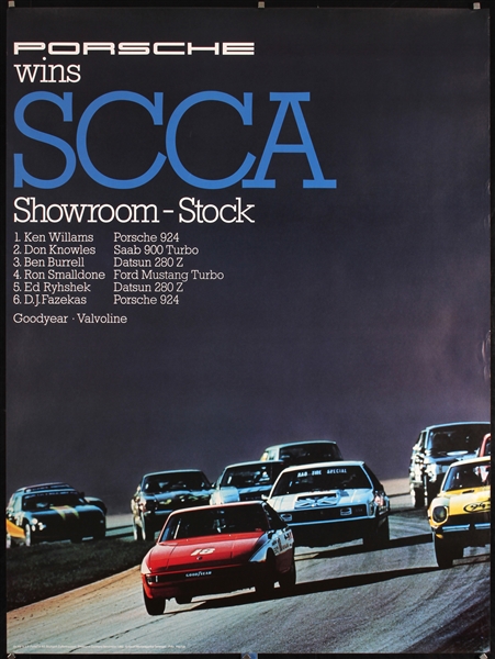 Porsche - SCCA by Erich Strenger (Studio), 1980