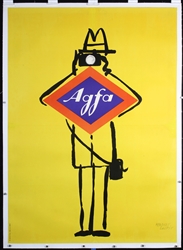 Agfa by Herbert Leupin, 1956