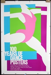 100 Years of Dance Posters by Don Matus, 1976