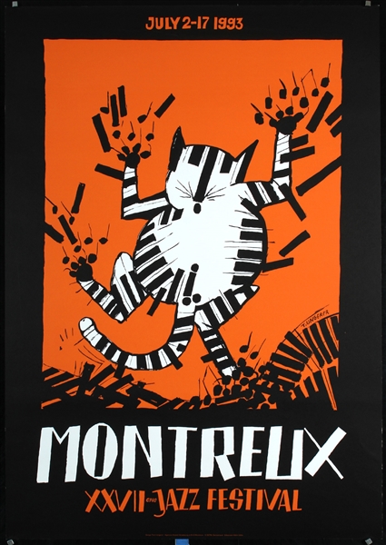 Jazz Festival Montreux by Tomi Ungerer, 1993