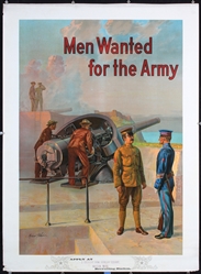 Men Wanted for the Army (Artillery) by Michael Whalen, 1909