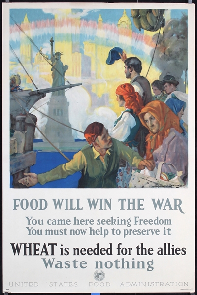 Food will win the war by Charles Chambers, 1917