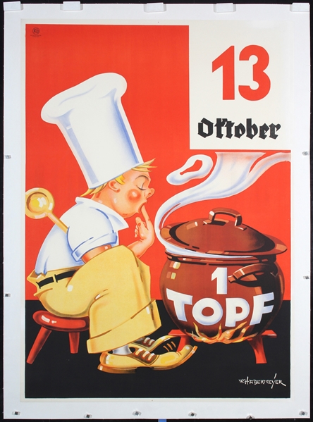 13. Oktober - 1 Topf by Habermeyer, 1935