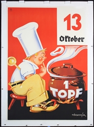13. Oktober - 1 Topf by Habermeyer, 1935