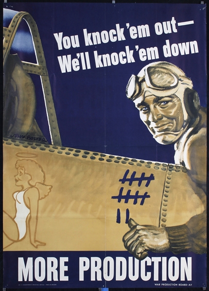 You knock ´em out by John Falter, 1942